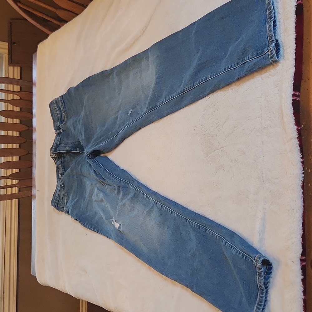 Mens jeans 36 x 34 taper fit